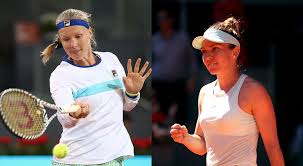 Karolina pliskova durante su partido ante simona halep. Simona Halep Kiki Bertens Im Madrid Finale Neue Wta Nummer Eins Tennisnet Com