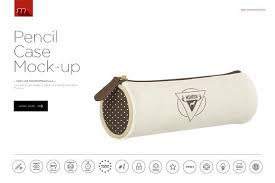 Pencil Case Mock Up Pencil Case Mockup Creative