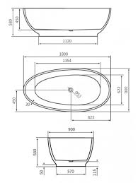 Scopri ellade, con misura 170*80 cm: Vasca Da Bagno Mod Trend