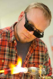 Handcrafted Glass Guitar Slide jade