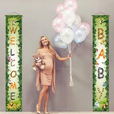 Shop nursery décoration at target™. Amazon Com Jungle Safari Baby Shower Decoration For Boy Jungle Theme Welcome Baby Banner Jungle Safari Baby Shower Gender Reveal Decorations Supplies Home Kitchen