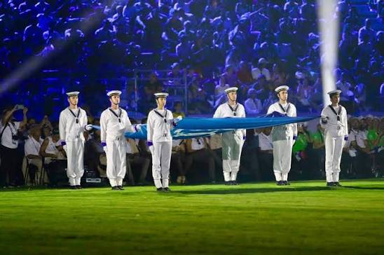 Foto di Max Todaro riproduzione vietata) Un'altra prospettiva sulla XX  edizione dei Giochi del Mediterraneo. Dalla scenografia agli atleti, dalle  emozioni del pubblico ai simboli di Taranto: una selezione di immagini per