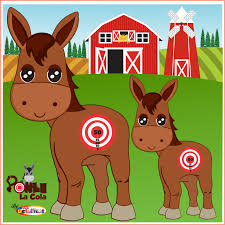 It is common at birthday parties and other gatherings. Ponle La Cola Al Burro 1x1 Metro Los Detallitos
