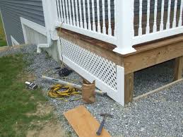 So read on to get the best curb appeal for your home. Monet Inspired Deck Skirting This Image Will Give You The Inspiration You Can Apply It In Your Home Porch Lattice Lattice Porch Farmers Porch