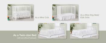 Amazon Com Dream On Me Edgewood 4 In 1 Convertible Mini Crib Olive 40x25x33 Inch Pack Of 1 Everything Else