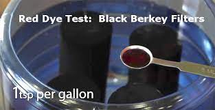 First and most important, the red food coloring test is only for the black berkey® purification elements and not the berkey earth ceramic filters, pf2 and pf4 fluoride and arsenic filters, or other filter. Black Berkey Red Dye Food Coloring Test Does It Work Or Not