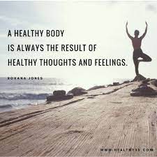 Positive mental health quotes & sayings. Happy Thoughts And Positive Thinking Improves Health Essentialoils Positivequotes Lifeandquotes Healthan Funny Health Quotes Healthy Quotes Health Quotes