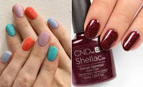 They are applied liked a regular polish, but they dry under an led or uv light. 23 Pretty Shellac Nail Art Designs And Ideas Stayglam