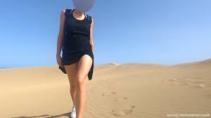 Walking on the dunes