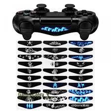 60 Pcs Game Controller Led Light Bar Decal Sticker For Ps4 Slim Pro Stickers For Sticker For Ps4stickers Stickers Aliexpress