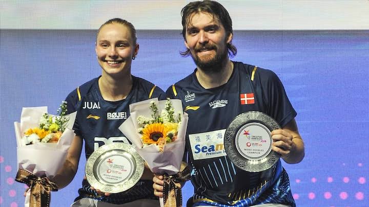 Imponerende mixeddouble vinder Singapore Open: 'Helt sikkert vores største  bedrift' | Badminton | DR