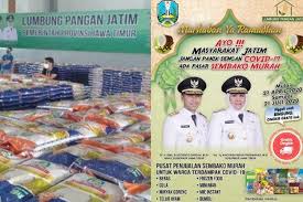 Distributor sembako harga enceran & grosir. Sembako Murah Di Lumbung Pangan Jatim Bisa Dibeli Secara Online Dan Drive Thru Halaman All Kompas Com