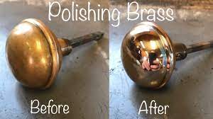 Polishing Brass Door Hardware (130 Yrs Old) - Youtube
