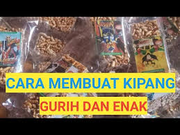 Rasanya yang manis, gurih, dan renyah akan membuat anda ketagihan. Kipang Buat Kue