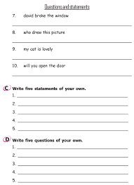 Grade 2 Grammar Lesson 19 Questions And Statements Good Grammar Grammar Lessons Good Grammar English Grammar Exercises