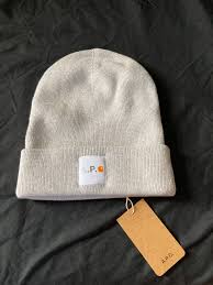 Knit cap with 3 folding cuff. A P C Apc X Carhartt Wip Watchtower Beanie