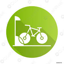 Beim tragen in die wohnung wiederum könnte das treppenhaus in einzelfällen können auch noch andere argumente für das hinauftragen in die wohnung sprechen. Fahrradabstellplatz Grune Flache Design Lange Schatten Glyphe Symbol Fahrradaufbewahrung Stock Vektorgrafi Crushpixel