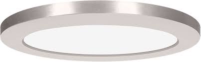 Access 20830ledd Bs Acr Modplus Contemporary Brushed Steel Led 7 Round Ceiling Light Fixture Acc 20830ledd Bs Acr