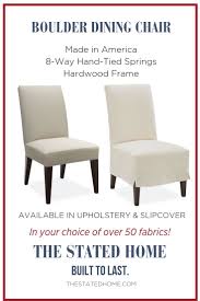 Classic Parsons Chair Is At Home In Both Modern And Traditional Spaces Made In America By Lee Industries With Long Las Dining Chairs White Dining Chairs Chair