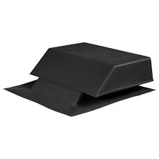 Air Vent 150 Sq In Nfa Plastic Slant Back Roof Louver Static Vent In Black Sold In Carton Of 2 Only Slp150bl The Home Depot Roof Cap Aluminum Roof Pitched Roof