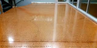 A Heavy Grind Was Used While Polishing These Lobby Floors To Expose Full Aggregate At Roof Check In Longmont Co C Polished Concrete Concrete Floors Concrete