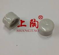 Glazed Steatite Ceramic Cap with M5 or M6 Inside Thread