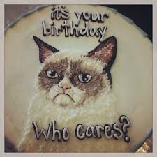 A199 Grumpy Cat Cakes Grumpy Cat Birthday Cat Cake