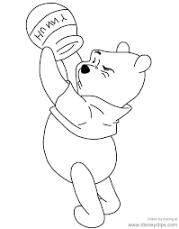The honey pots fall and so does pooh. Winnie The Pooh Honey Pot Outline Novocom Top
