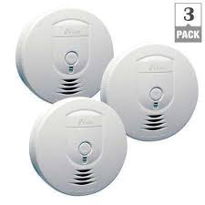 Battery Operated Wireless Inter Connectable Smoke Alarm 3 Pack Smoke Alarms Smoke Detectors Smoke Detector