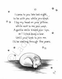 Until Then Print Etsy Dog Poems Dog Loss Quotes Dog Grief