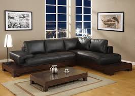 Ainehome furniture sectional sofa set, living room sofa set, leather sectional sofa (left hand facing,ginger). Decorating A Room With Black Leather Sofa Homedecorite