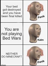 You can now press 4v4v4v4, that is the easiest game mode for beginners because you have 3 teammates. Use This Ip To Play Bed Wars In Minecraft Java Edition Only Hypixel Net Or Mc Hypixel Net Imgflip