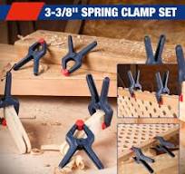 WORKPRO Spring Clamp Set, 16-Piece 3-3/8" Nylon Spring Clamp ...
