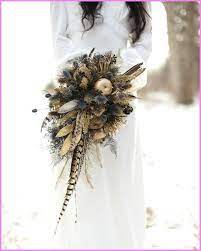 Pretty feather bouquets from emplume. Pheasant Feather Bouquet Luxury 20 Wedding Bouquets With Feather Details Feather Bouquet Fall Wedding Bouquets Unique Wedding Flowers