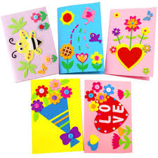 Everyone loves receiving a note from the people they care about most. Card Making Kits For Kids Yuccer Arts And Crafts For Girls Handmade Card Kit Gift Cards For Birthday Mother S Day Buy Online In Aruba At Aruba Desertcart Com Productid 169773230