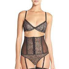 The most common corset garter belt material is plastic. Sheer Mesh Corset Garter Belt Addiction Provocante Lavinia Lingerie