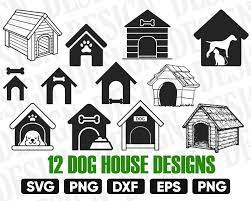 Dog House Svg Dog Clipart Paw Prints Svg Dog Paw Svg Dog Etsy Clip Art Paw Print Prints