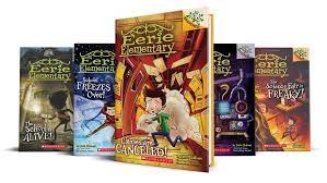 Sam and his friend antonio follow a trail of clues that leads them through the locker and deep inside the school. Eerie Elementary Max Brallier