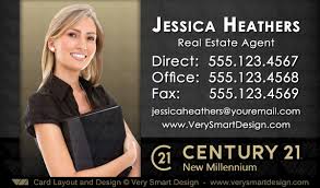 100's of century 21 agents pick these new luxury realtors business cards. Custom Century 21 Business Card Templates With New C21 Logo 14a Dark Gray And Gold