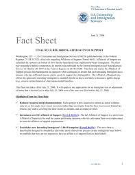 To qualify for an expedite, you must meet one of the following criteria: Final Rule Regarding Affidavits Of Support