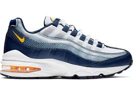 Air Max 95 Midnight Navy Laser Orange Gs Av5138 400 In 2020 Air Max Air Max 95 Nike Air Max 95