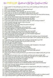 These interesting questions for girls and guys can help you ignite a lively conversation and woo a date. 50 Questions To Your Spouse Fun Questions To Ask This Or That Questions Funny Dating Quotes