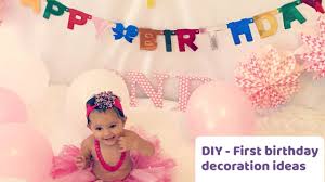 Check spelling or type a new query. Diy First Birthday Decorations Ideas Youtube