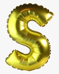 Alphabet Balloons S Balloon Letter Gold Png Transparent Png Transparent Png Image Pngitem