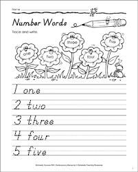 One of the best applications for learning alternative layouts like colemak. Number Words One To Ten Manuscript Practice Printable Skills Sheets