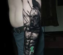 Discover the top 51 best spartan tattoo designs with epic warrior ideas. Spartan Warrior Tattoo By Steve Butcher Post 29185