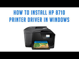 With the 123.hp.com/setup, installing the web services provides the user with mobile printing. How To Install Hp Officejet Pro 8710 All In One Printer Driver On Windows Youtube