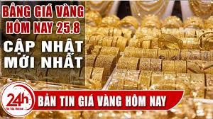 Gia Vang Hom Nay 25 8 Bảng Gia Vang 18k Cập Nhật Mới Nhất Tổng Hợp Gia Vang Sẽ Biến độ Ra Sao Tt24h Youtube