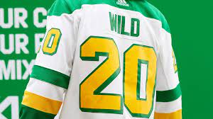 There are 227 nhl wild jersey for sale on etsy, and they cost $55.78 on average. Wild Unveils Retro Jersey With North Stars Vibe Kare11 Com