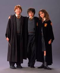 A page for describing characters: Portrait Of Ron Weasley Harry Potter And Hermione Granger Harry Potter Fan Zone